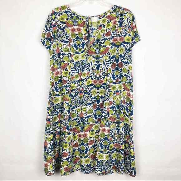 H&M Women's Short Sleeve Shift Floral Dress Size 8 - Picture 3 of 10